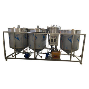 Crude oil refining machine